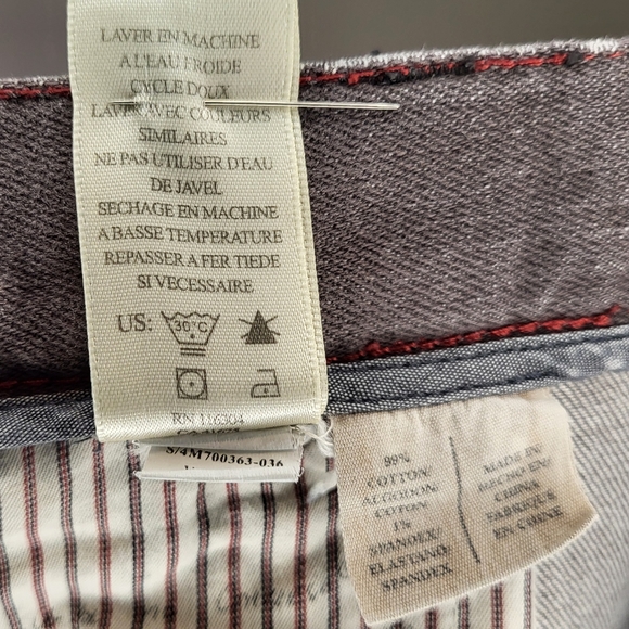 Vintage Converse X John Varvatos Chuckin Slim Pants size 40 - Picture 7 of 9